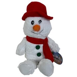 Kelly Toys Animal Pals Snowman 14" Plush NWT